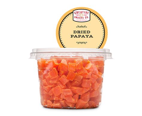 Dried Papaya Dice
