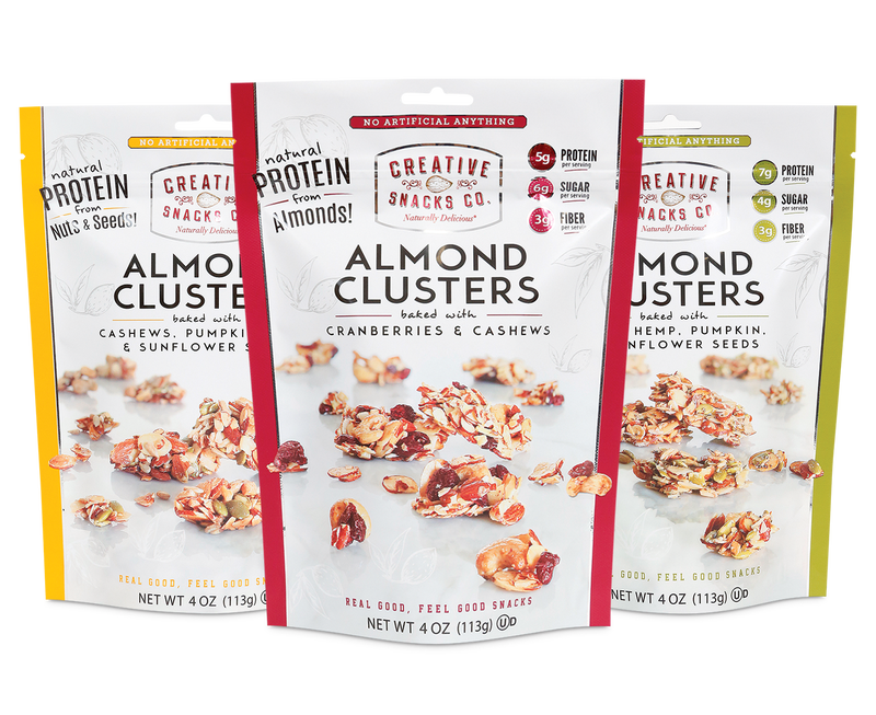 Almond Clusters Variety Pack